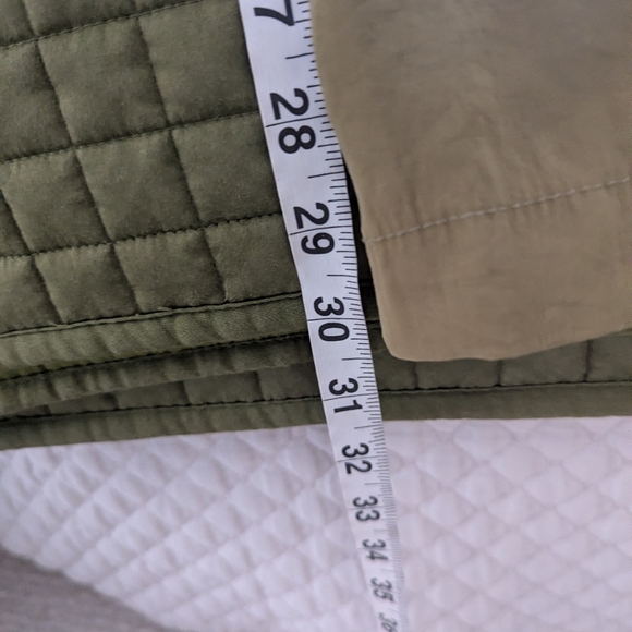 NASTY GAL V-Neck Wide Leg Jumpsuit Size 2 Olive Green - Picture 7 of 9